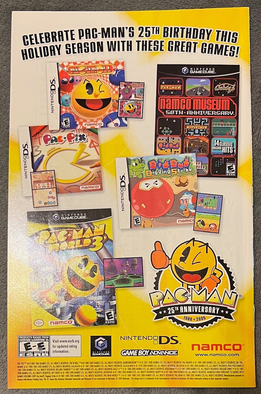 Nintendo Power 2005 Holiday Buyer’s Guide Promotional Booklet DS GBA Gamecube