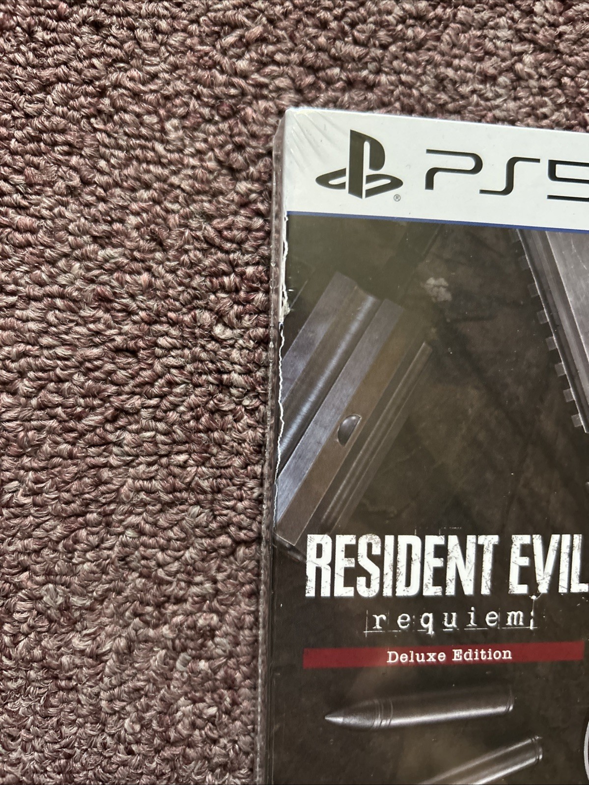 Resident Evil Requiem Deluxe Edition PS5 w/ Steelbook New Sealed DAMAGED READ