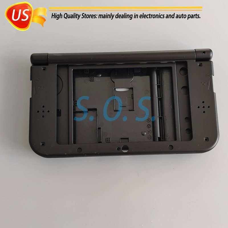 3in1 Top Bottom Middle Frame Housing Shell Case Battery Cover For New 3DS XL LL