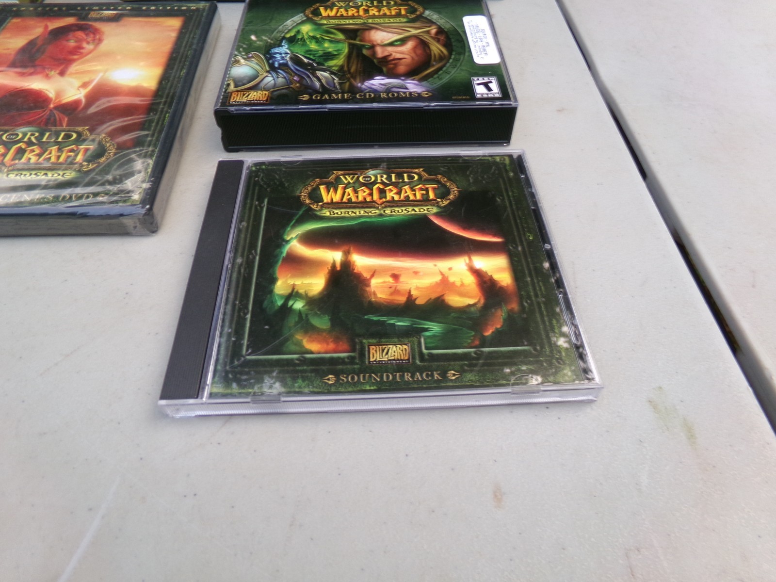 World of Warcraft The Burning Crusade Collectors Edition Some Sealed