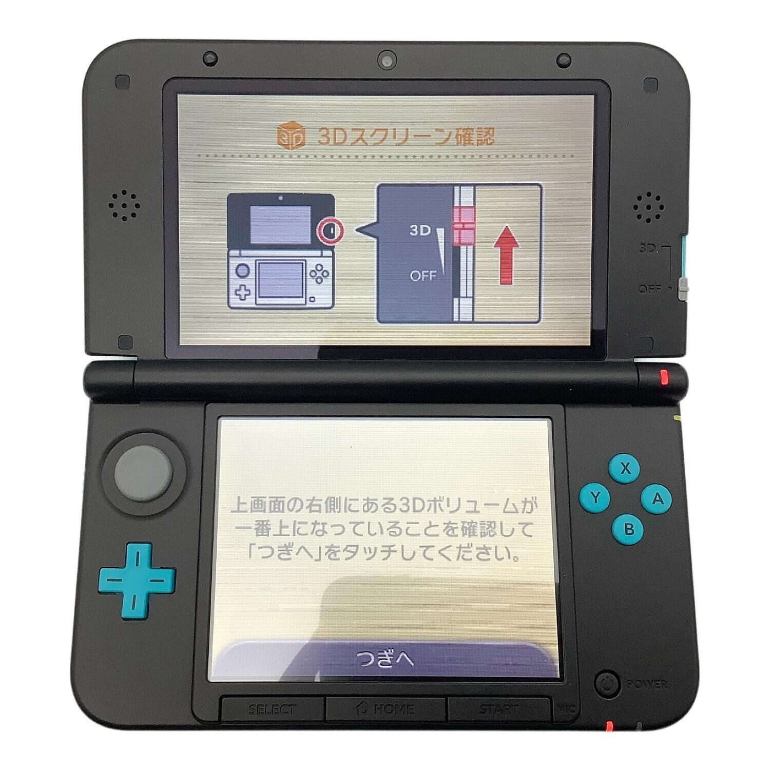 Nintendo Nintendo 3DS LL SPR-001 LIMITED PACK Turquoise x Black A881