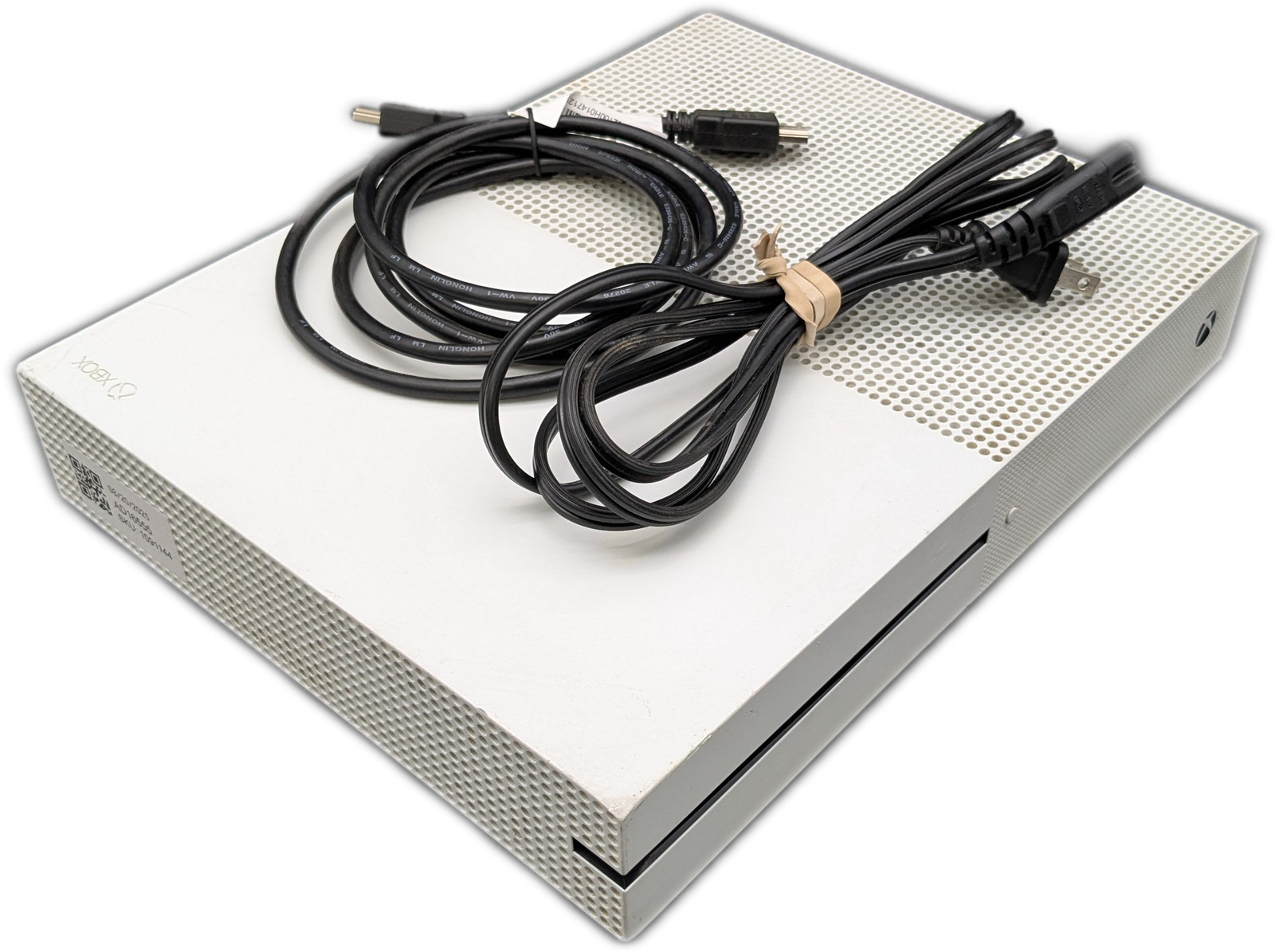 Microsoft Xbox One S 500GB White Console 4K UHD Blu-Ray Wi-Fi Used Good