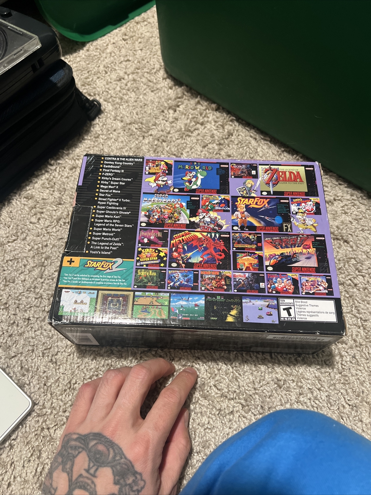 SNES 2400166 Home Console – Gray