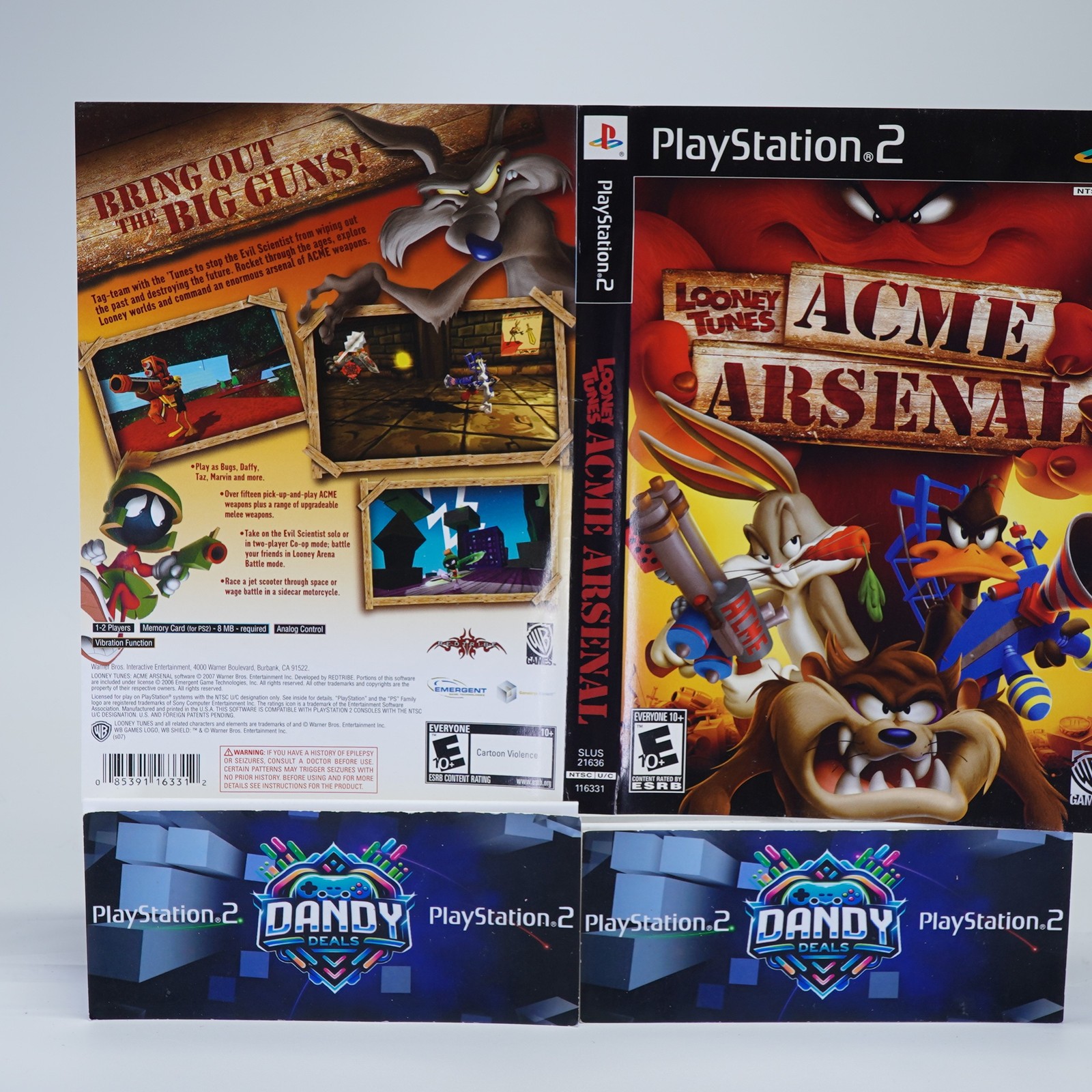 Looney Tunes Acme Arsenal PS2 – PlayStation 2