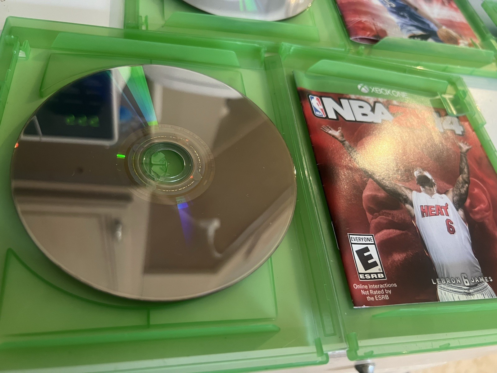 nba 2k 14,15,16,18,21 lot of (5) and nba live 16,18 lot of (2) for xbox/x