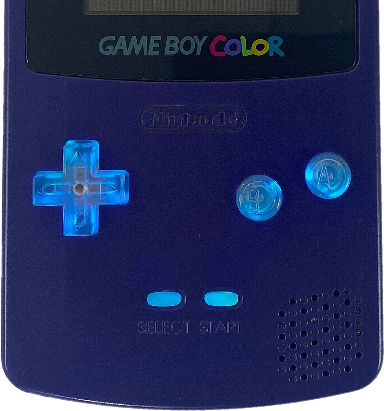 FunnyPlaying Gameboy Color Button LED Kit Multicolor RGB Light Mod Game Boy GBC