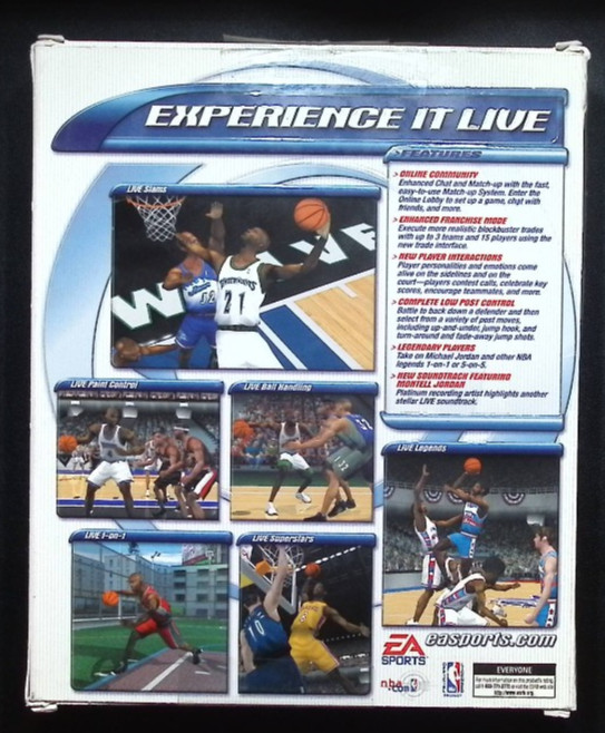 NBA Live 2001 – BIG BOX – (PC, 2000)