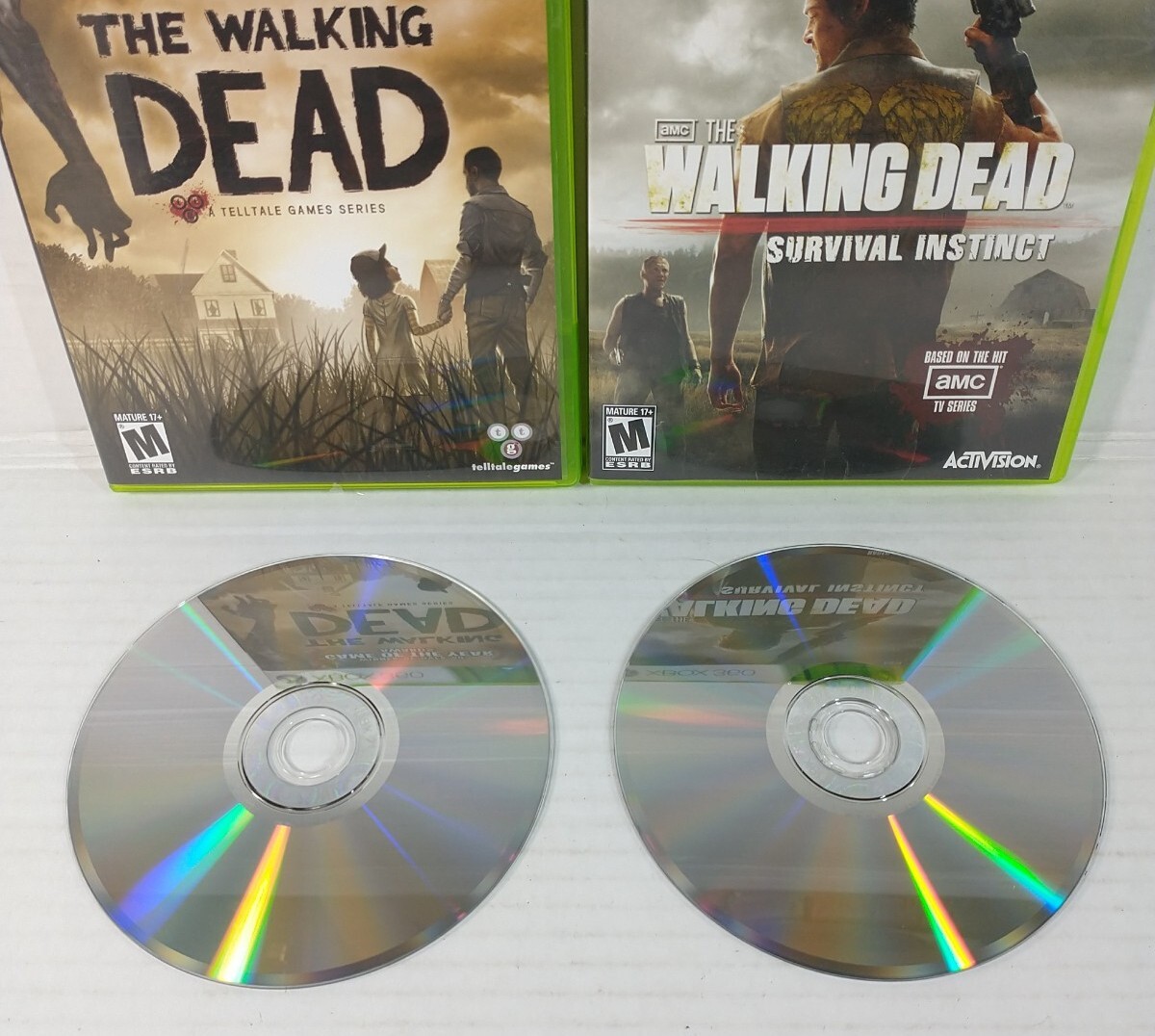 The Walking Dead A Telltale Games Series Microsoft Xbox 360 + Survival Instinct