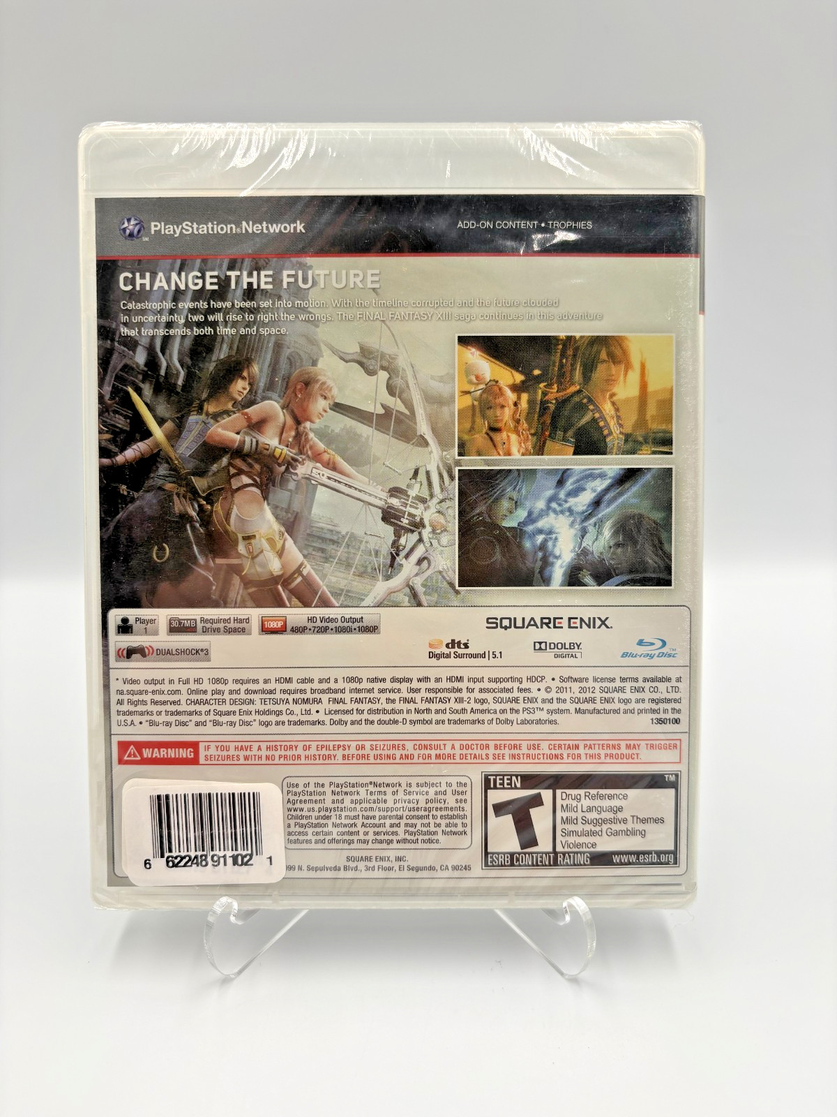 Final Fantasy XIII-2 13 – Playstation 3 PS3 – Brand New Factory Sealed