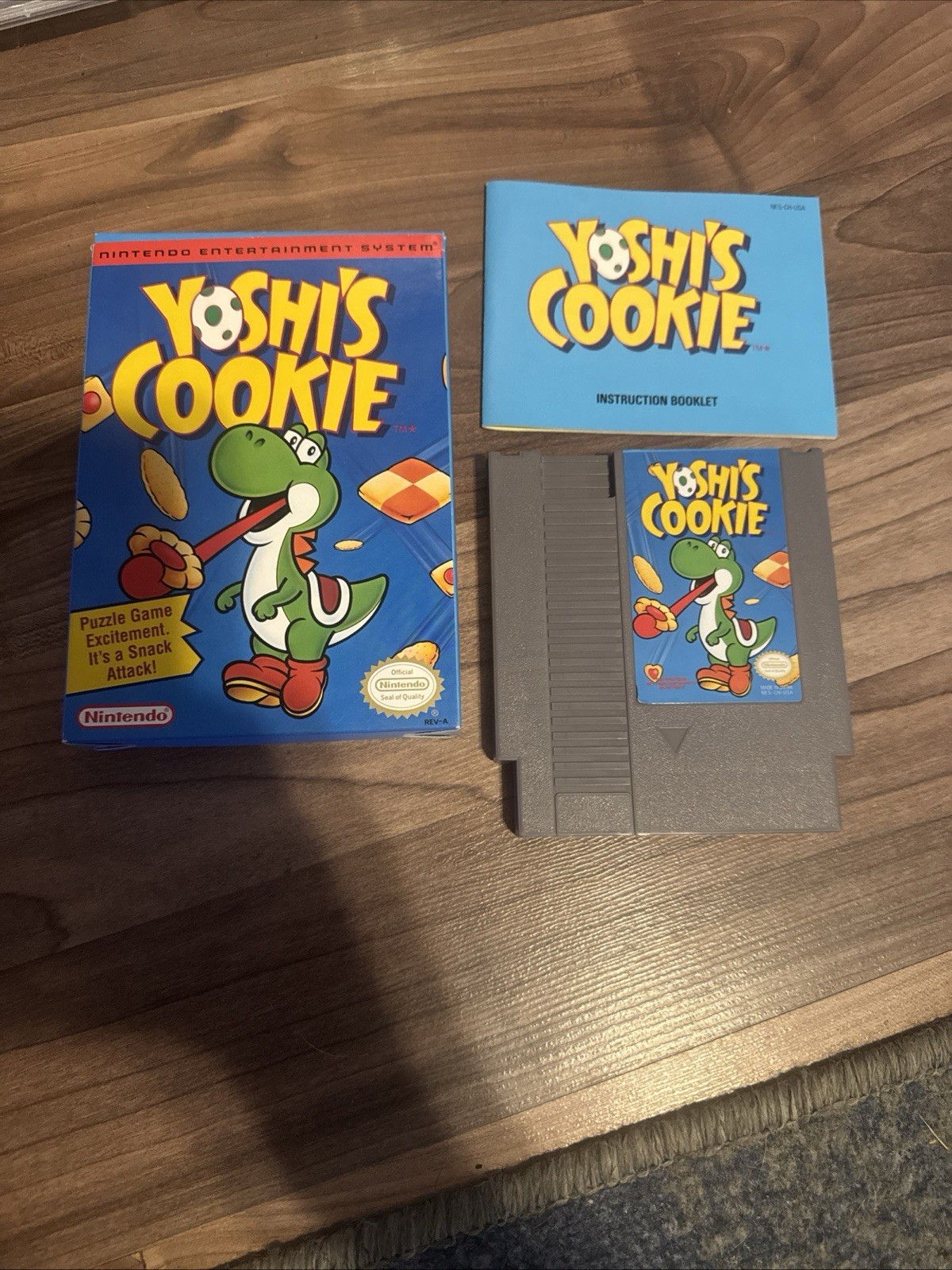 Yoshi’s Cookie (Nintendo Entertainment System, 1993)