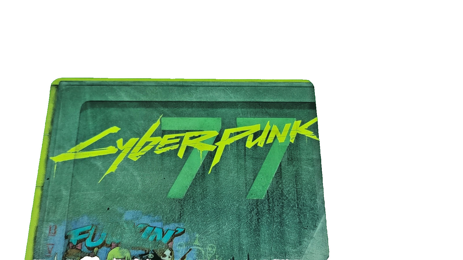 Cyberpunk 2077 Collector’s Edition Steelbook Case (NO GAME)