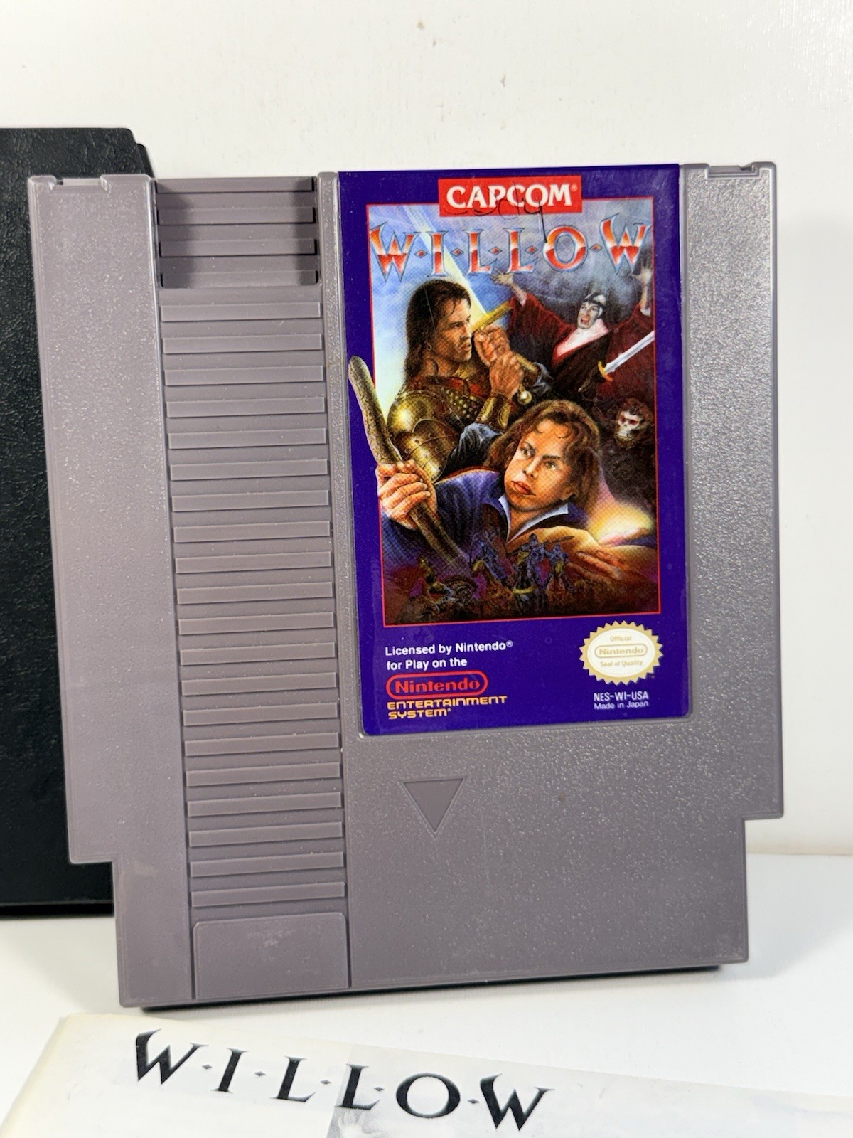 Willow – NES Nintendo Original Movie Game w/ INSTRUCTIONS MANUAL BOOKLET