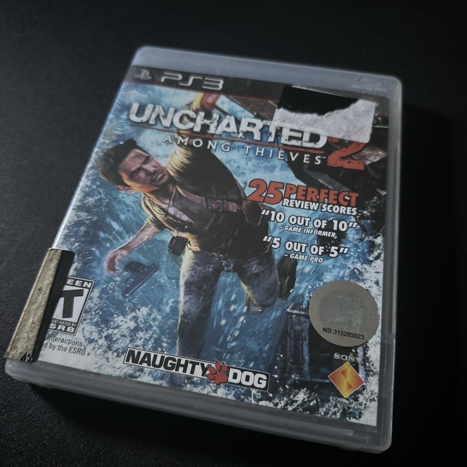 Uncharted 2 Among Thieves CIB Playstation 3 Authentic Tested Complete in Box