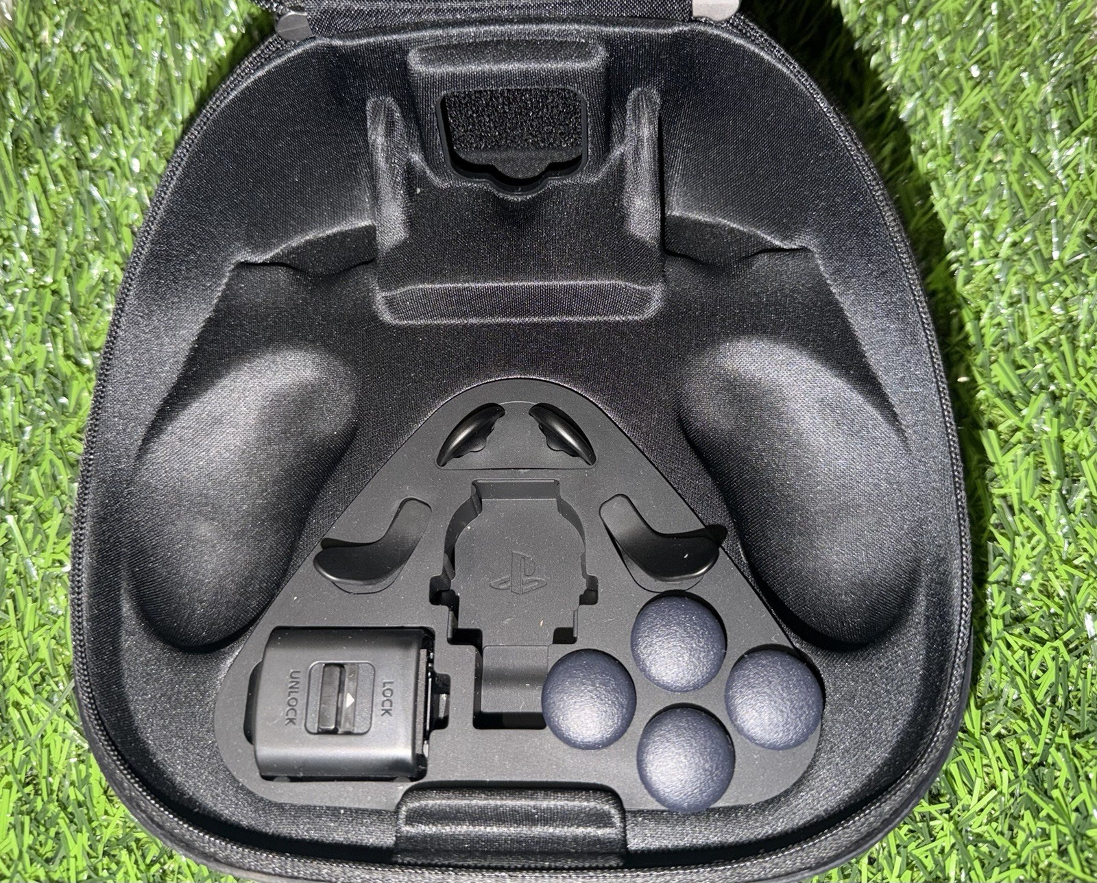 Sony DualSense Edge Wireless Controller Black Trigger Stop w/ Case & Accessories
