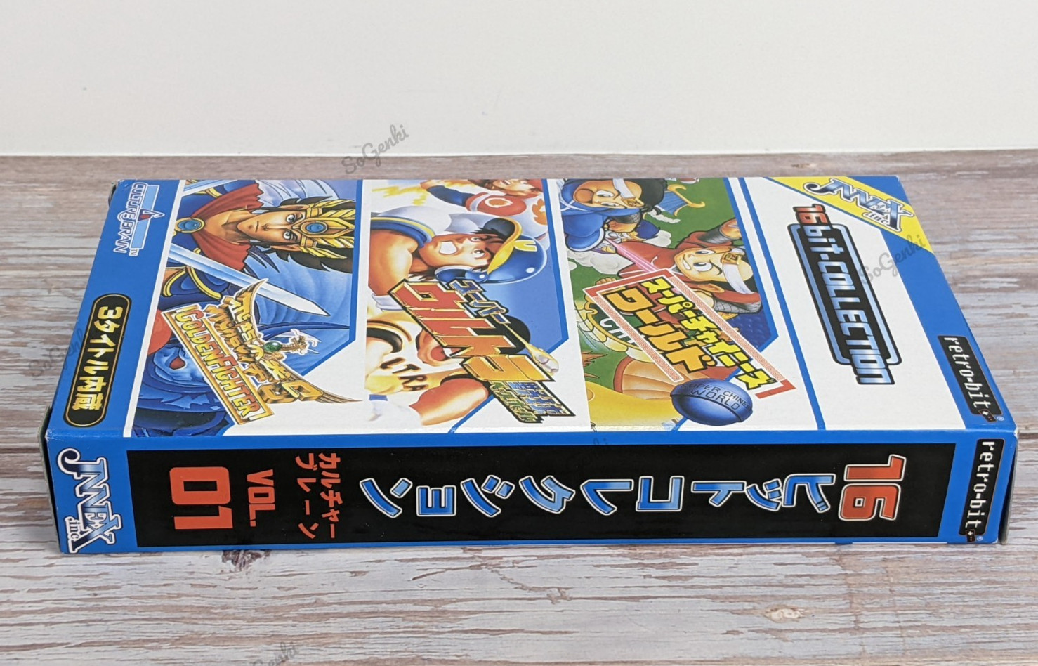 Retro-Bit 16 Bit Collection Vol 1 JNNEX3 Games Culture Brain SNES SFC NIB