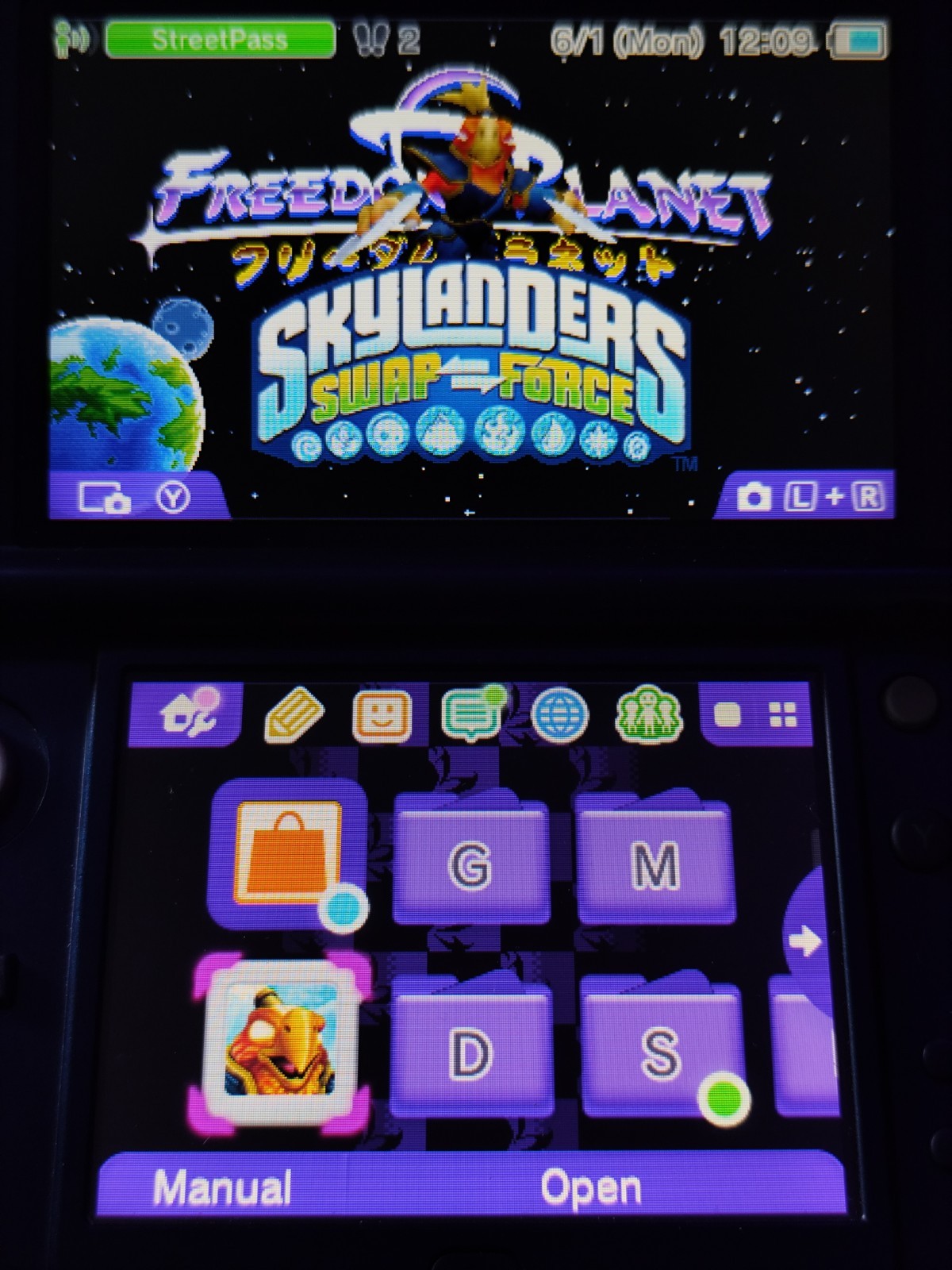 Skylanders: Swap Force (Nintendo 3DS, 2013) COMPLETE CIB Game Only Tested!