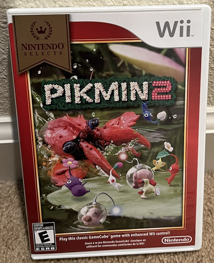 Pikmin 2 Nintendo Selects New Play Control (Nintendo Wii, 2012) COMPLETE