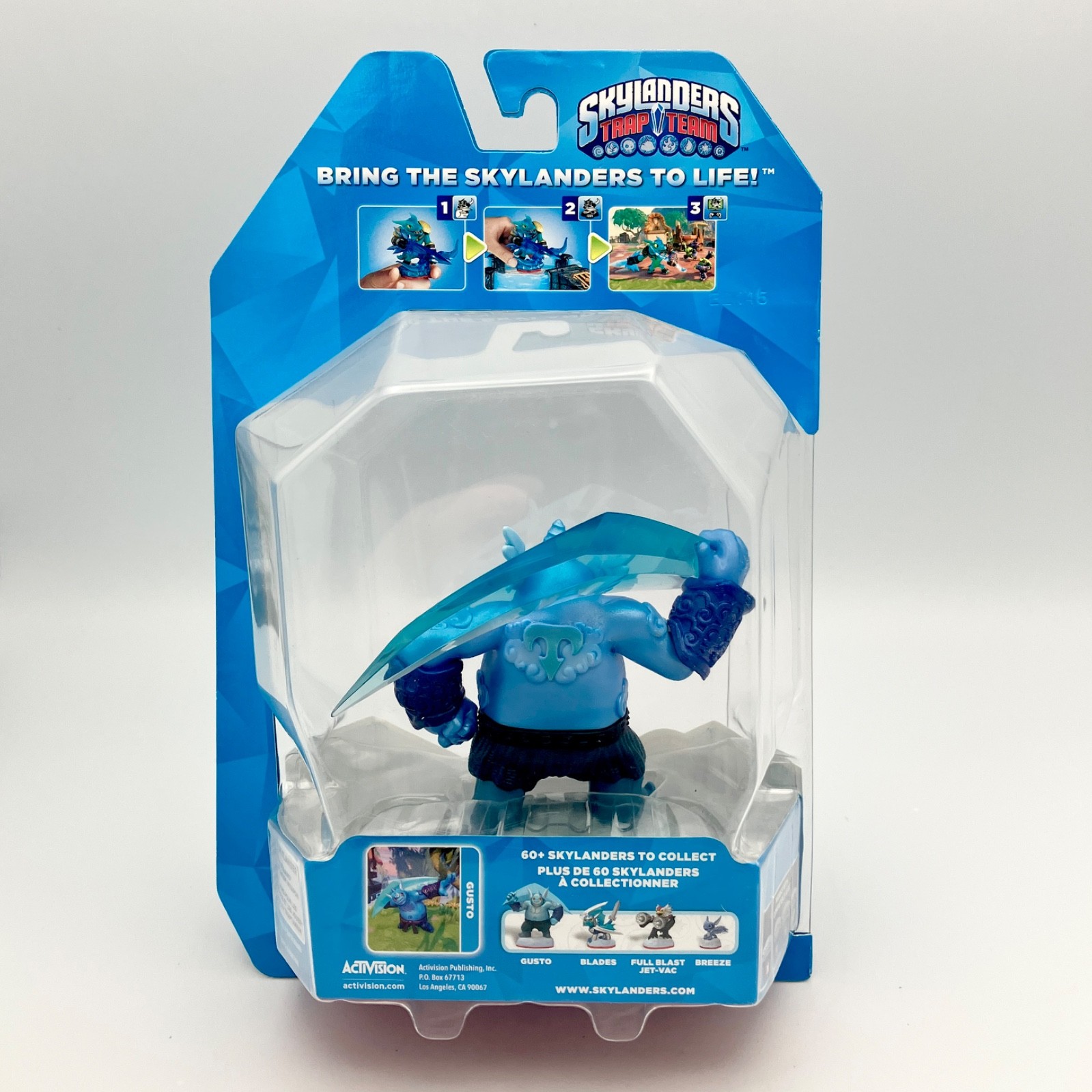 Skylanders Trap Team Gusto Master Figure Character NIB Activision NEW SEALED