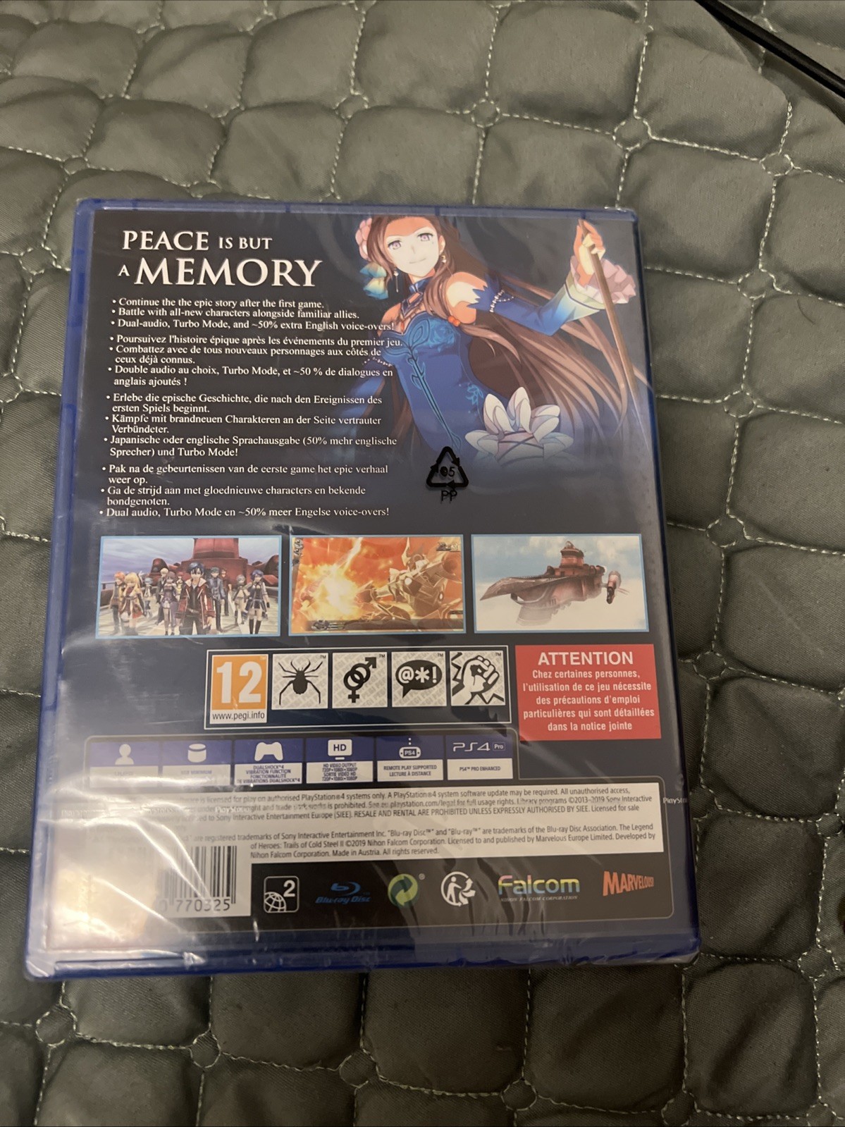 The Legend of Heroes Trails Of Cold Steel 2 PS4 . New With Sealed