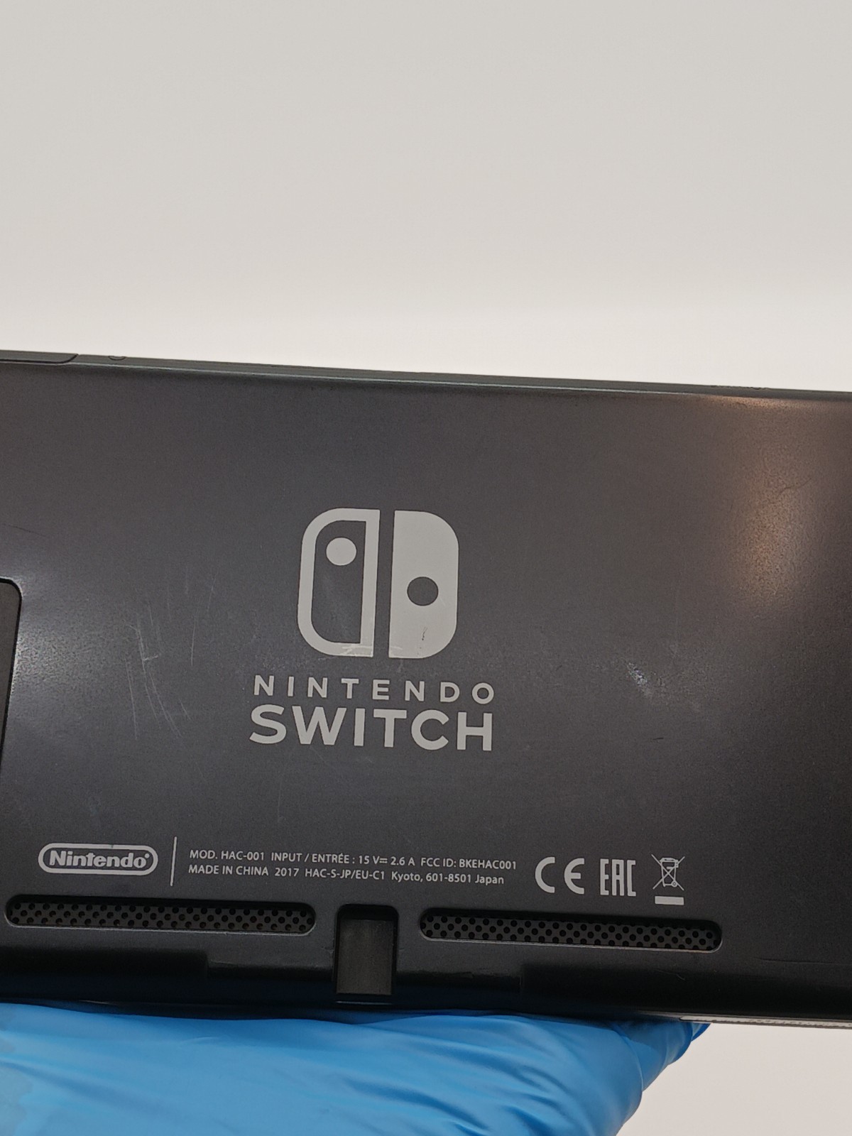 Nintendo Switch HAC-001 V1 Unpatch w/ Joy-Con Tested Working A Rank