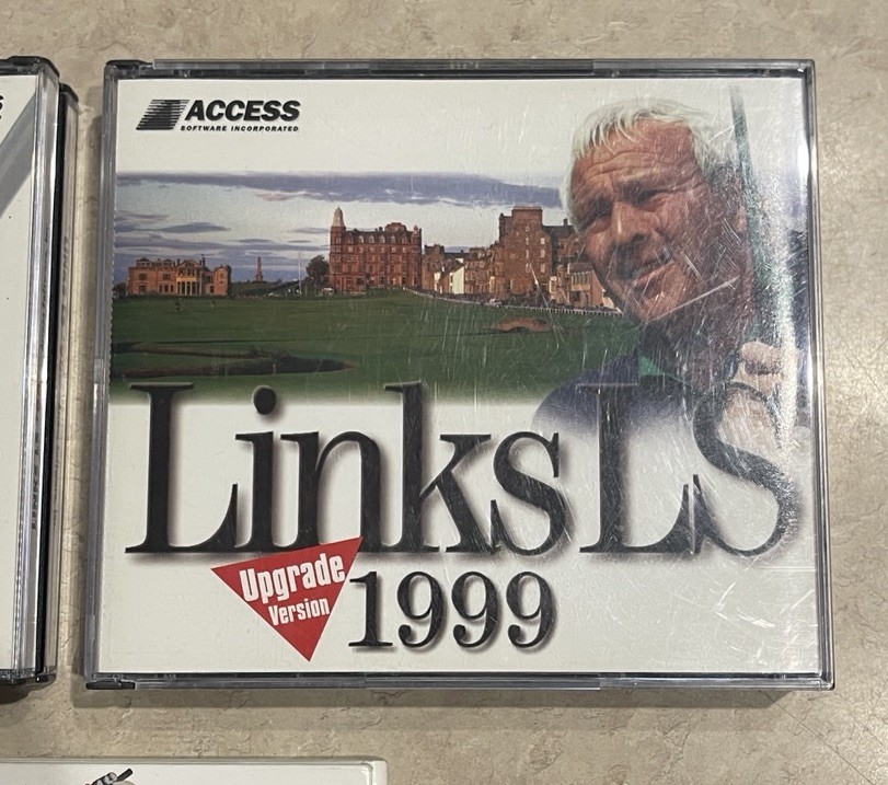 Links LS 1998, 1999, 2001 PC Golf Game Multiple Discs Tested Access Software