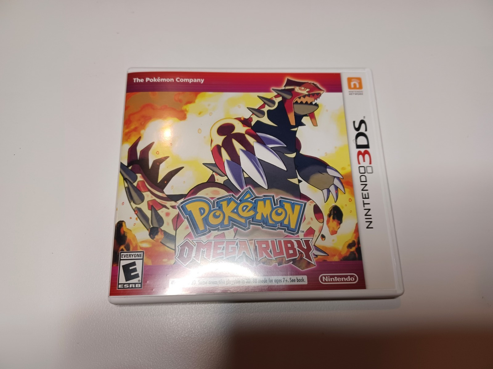 Nintendo Pokémon Omega Ruby (3DS) Cartridge w/ Case & Manual, RPG, 2014 — TESTED