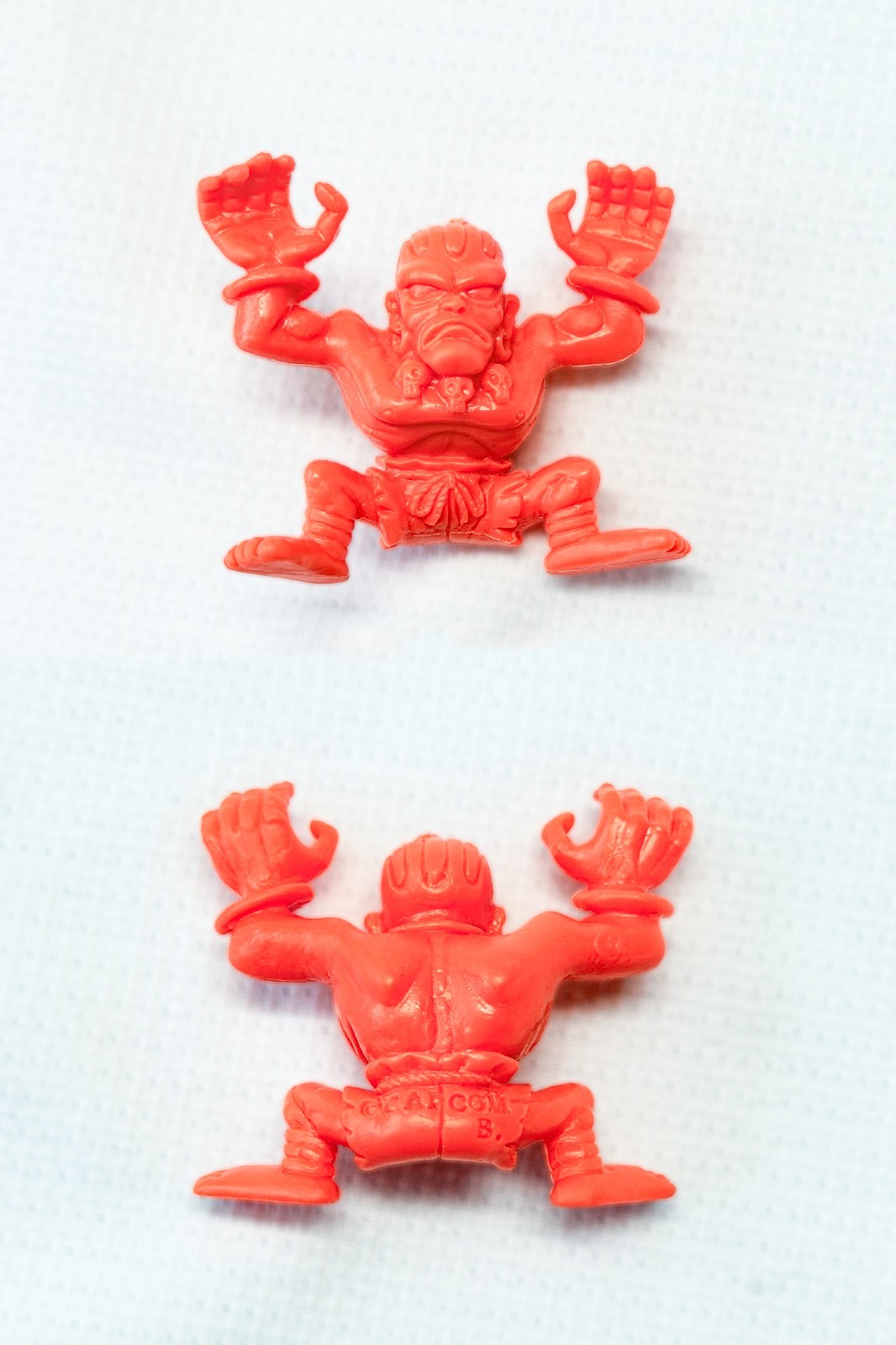 Vintage STREET FIGHTER II SD Keshi Mini Set of 12 Figures Complete (Bandai 1993)