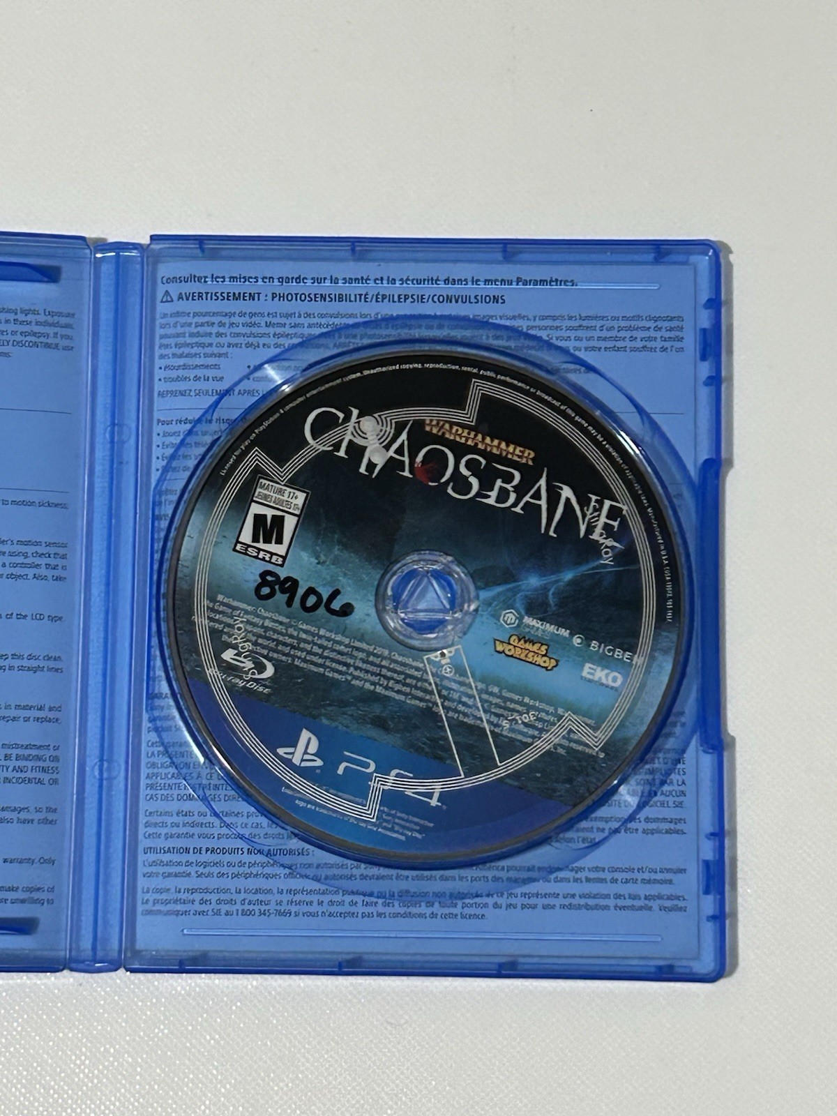 Warhammer Chaosbane PS4 PlayStation 4 Ex Library Copy