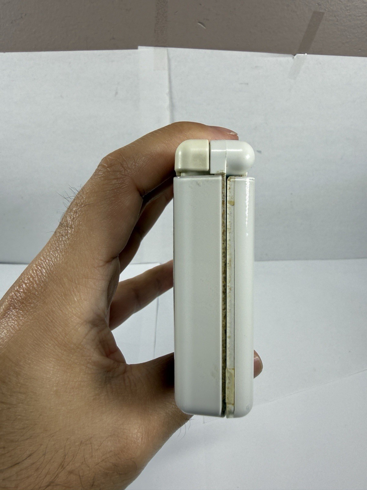Nintendo DS Lite White Handheld System Only TESTED! *Rough Shape*