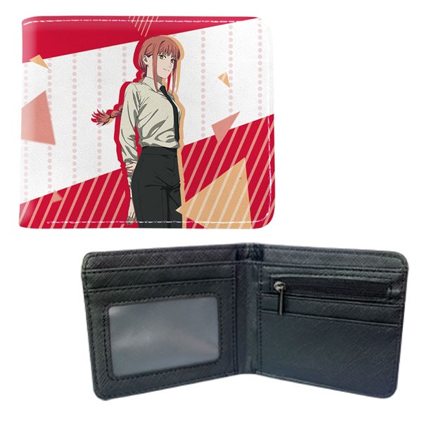 Chainsaw Man Bi-Fold Wallet – MAKIMA STYLE A New (Anime 4×5″ Billfold)