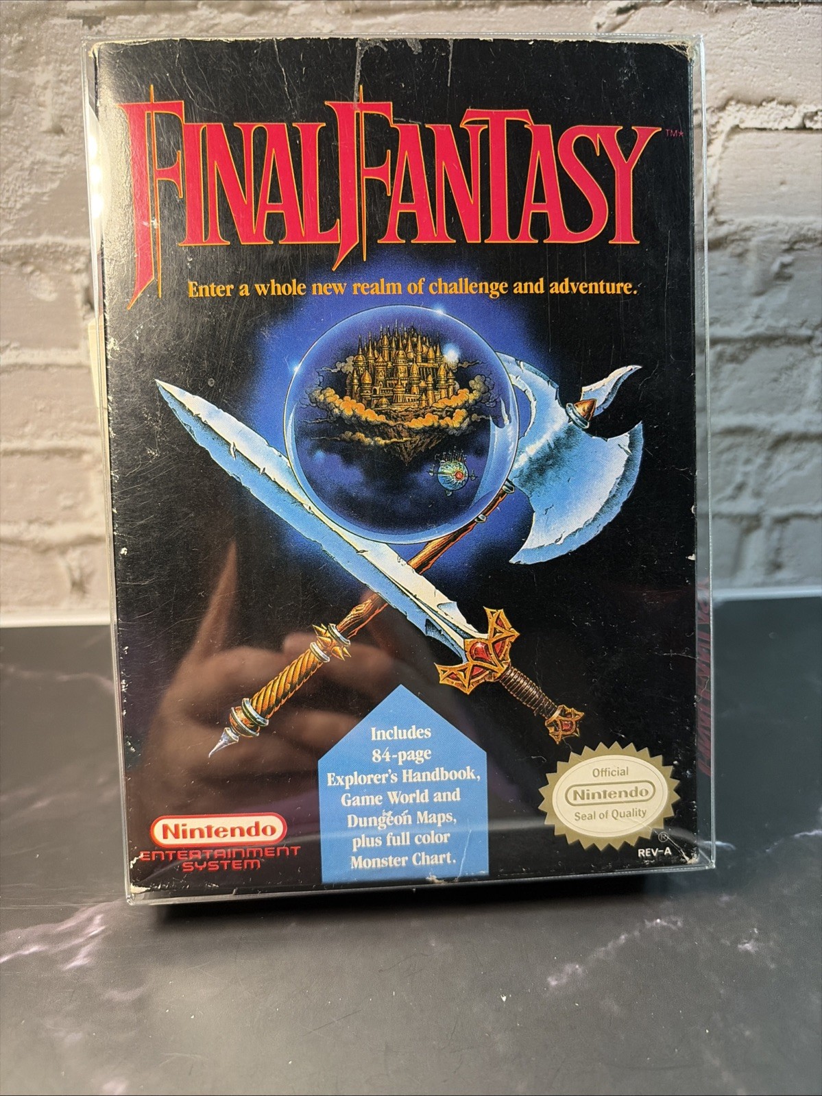 NES Nintendo – Final Fantasy (OG) – CIB & Both Maps -T&W – Everything is OEM