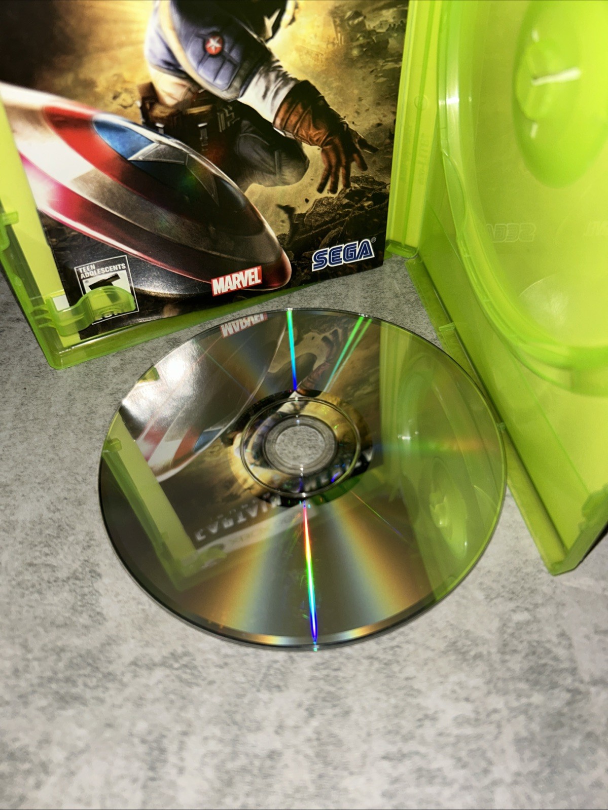 Captain America Super Soldier Microsoft Xbox 360 Complete CIB Tested And Working