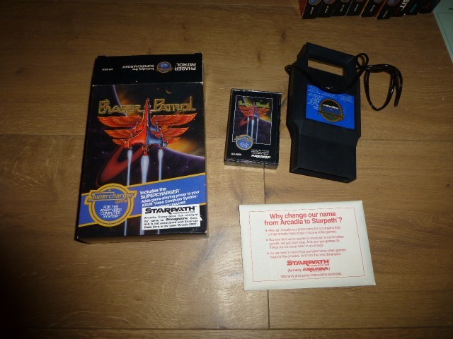 Supercharger Starpath Arcadia Atari 2600 COMPLETE SET #1-12 CIB Complete In Box