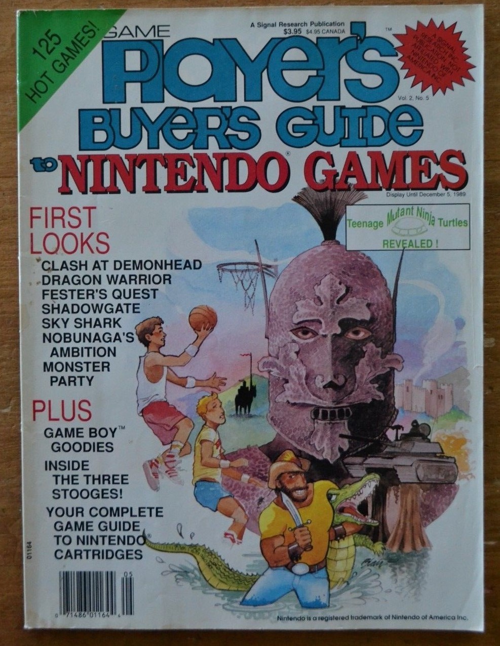 Game Player’s Buyer’s Guide, Oct./Nov. 1989, Vol. 2 No. 5, Monster Party
