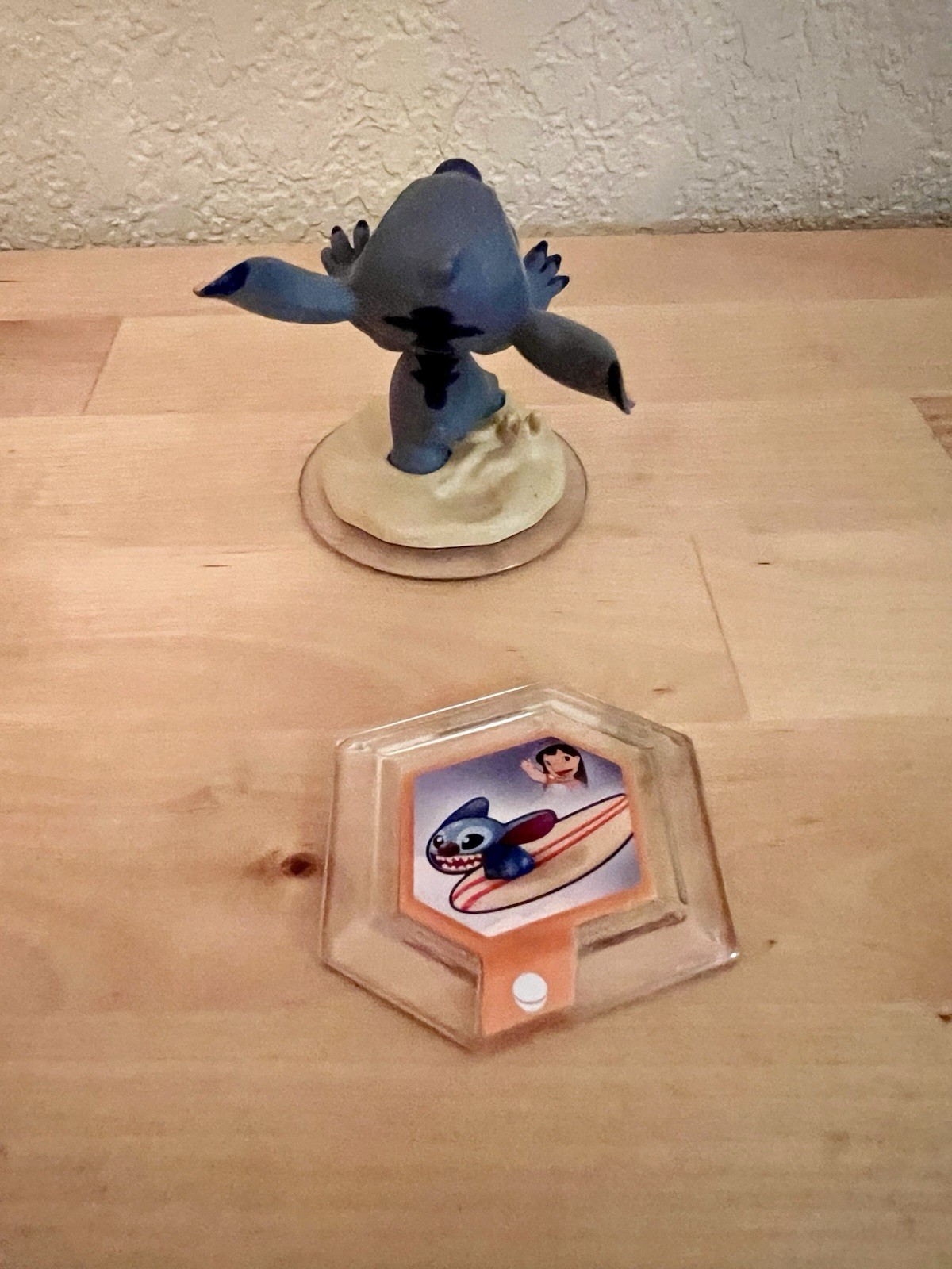 Disney Infinity Stitch Game Figure & Power Disk 2.0