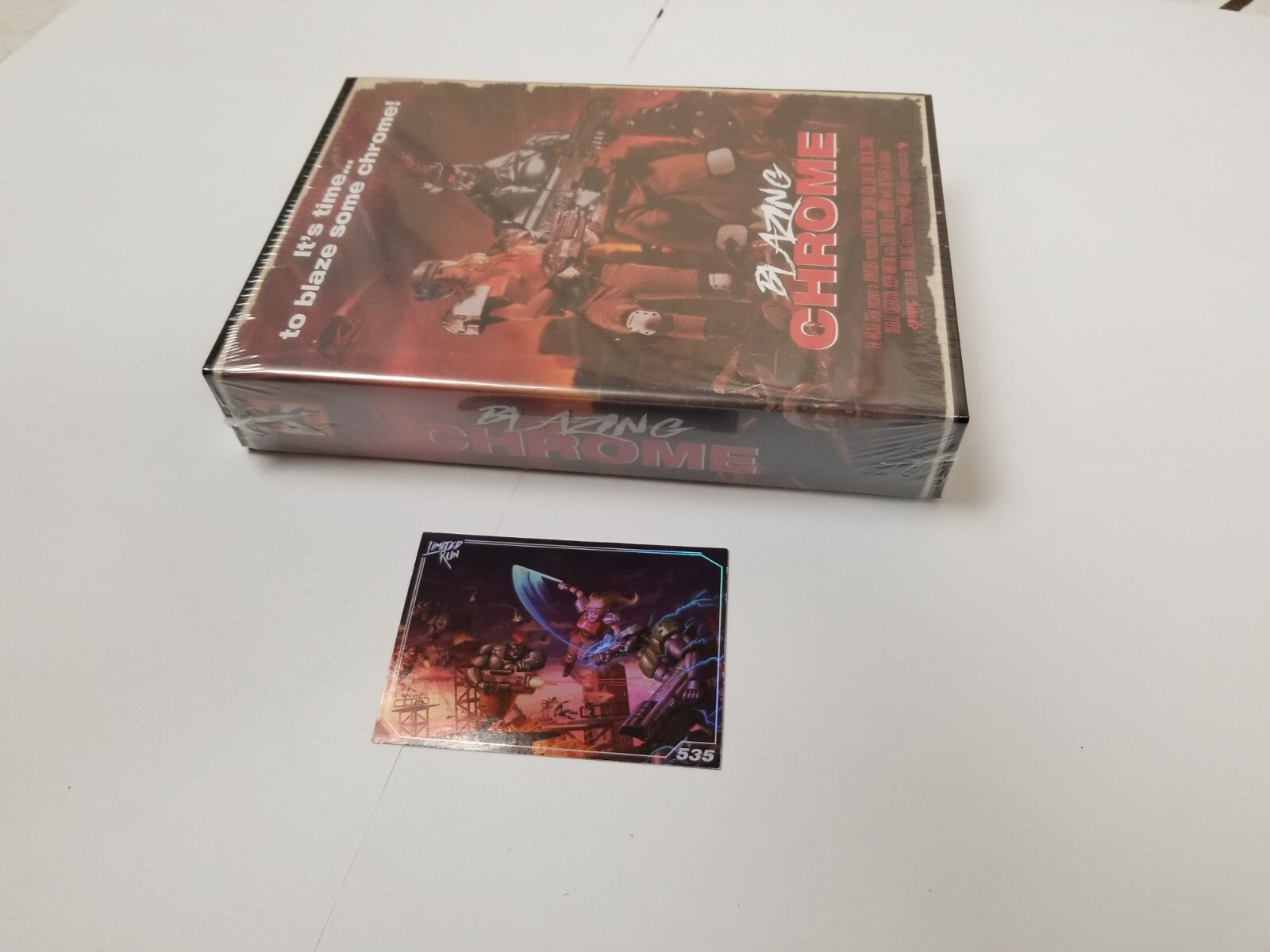 Blazing Chrome VHS Edition Collector’s Edition PS4 Playstation 4