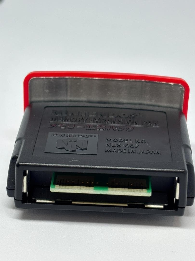 Nintendo 64 NUS-007 Expansion Pak Official N64 Memory Pack OEM
