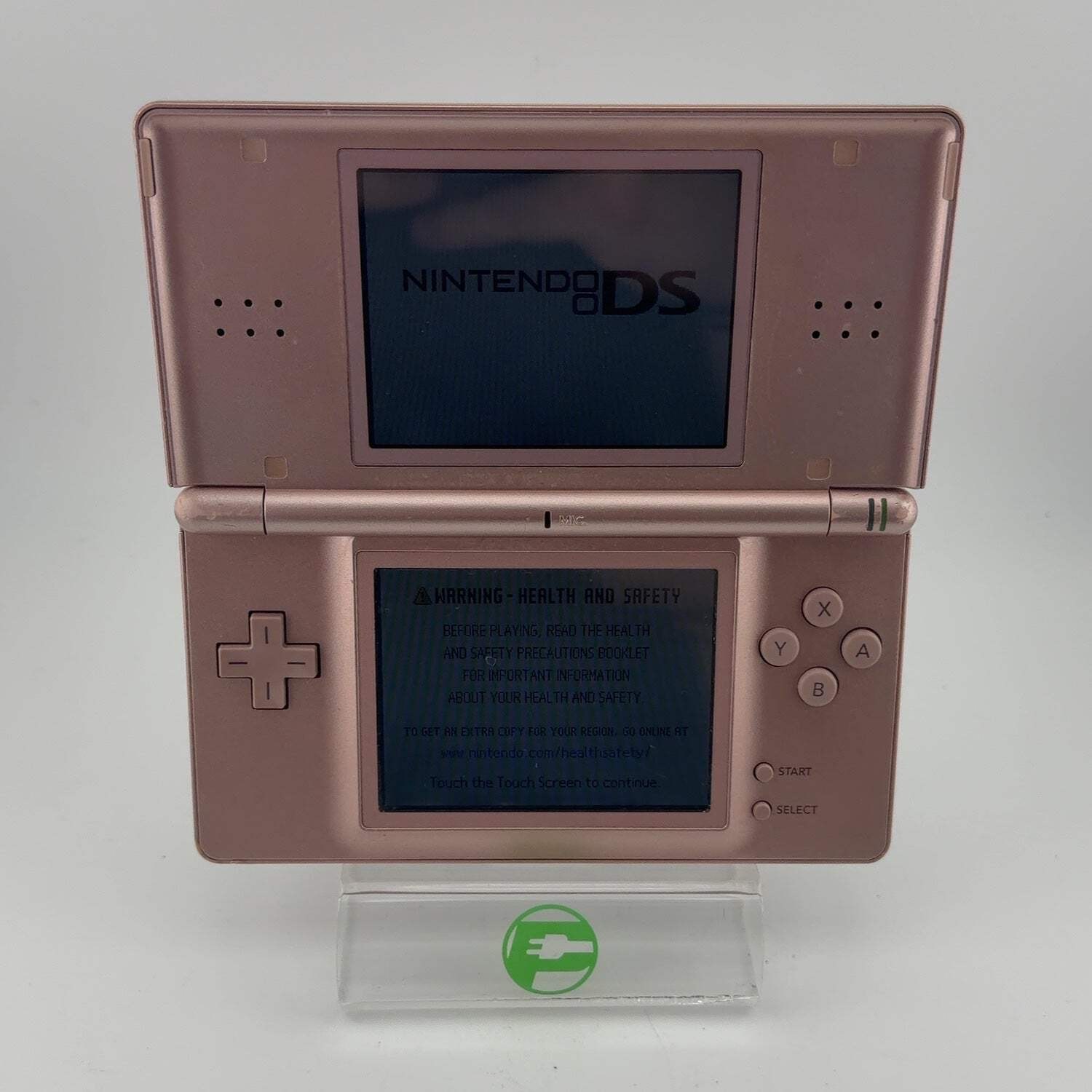 Nintendo DS Lite Handheld Game Console Only USG-001 Metallic Pink No Stylus