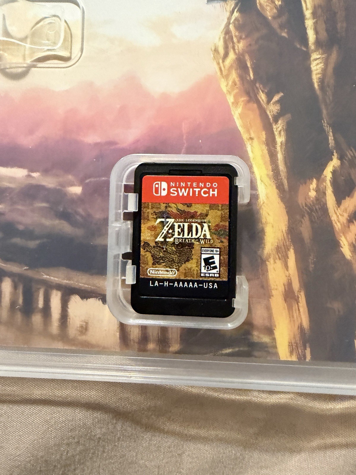 Nintendo The Legend of Zelda: Breath of the Wild Switch Game w/ Case