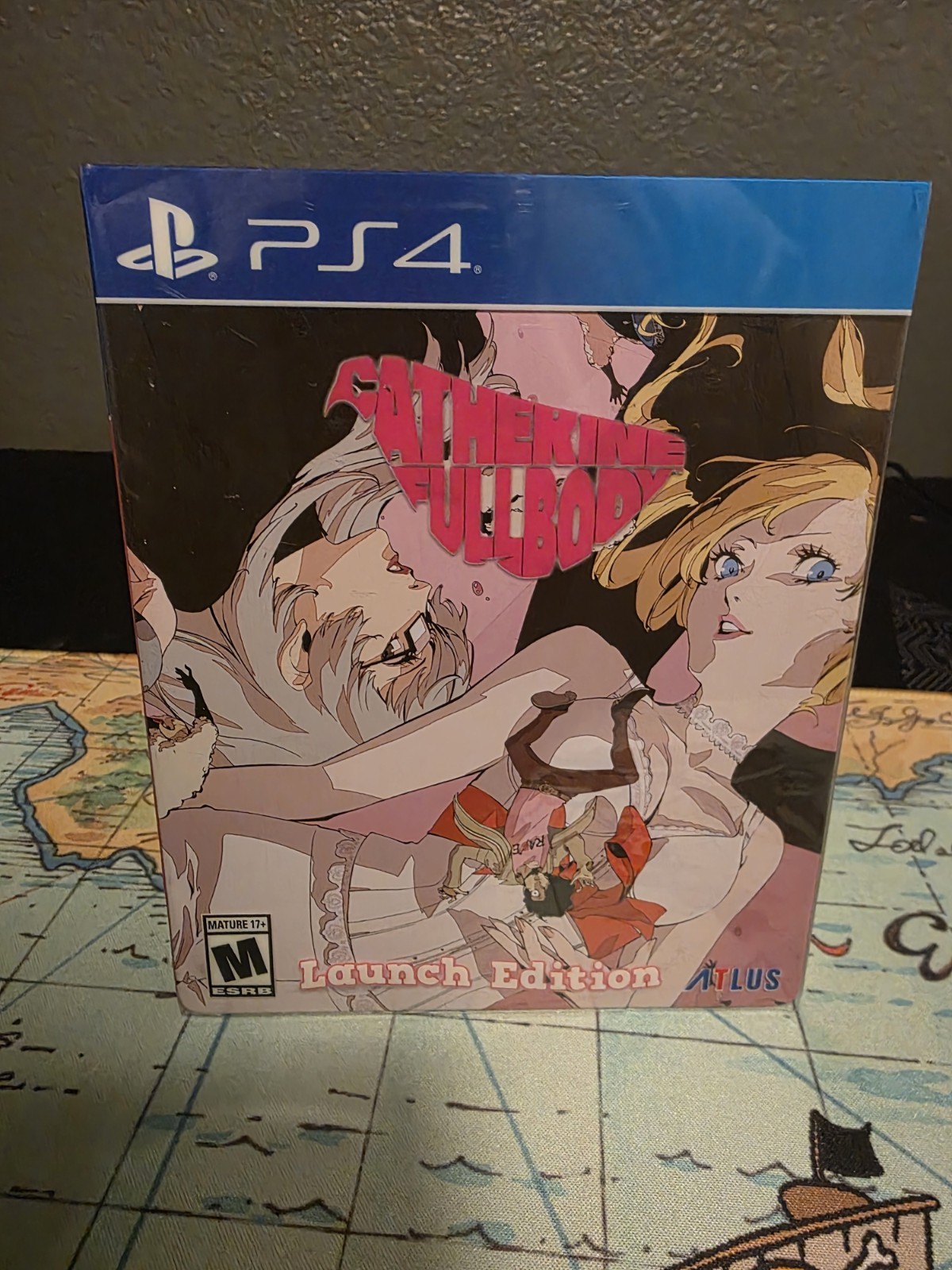 Catherine Full Body Heart’s Desire Steelbook ONLY (No Disc) Sega