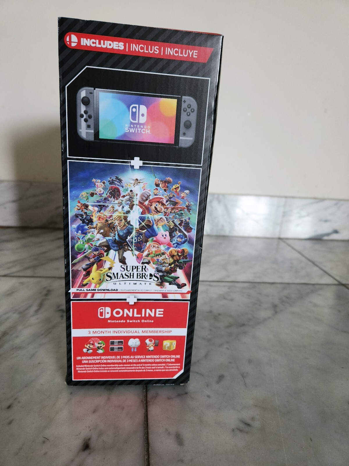 Nintendo Switch (OLED Model) Super Smash Bros. Bundle 64GB Console – (BRAND NEW)