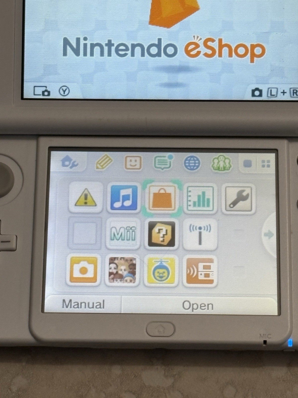New Nintendo 3DS LL XL Pearl White Region Free USA Seller Top IPS Very Good