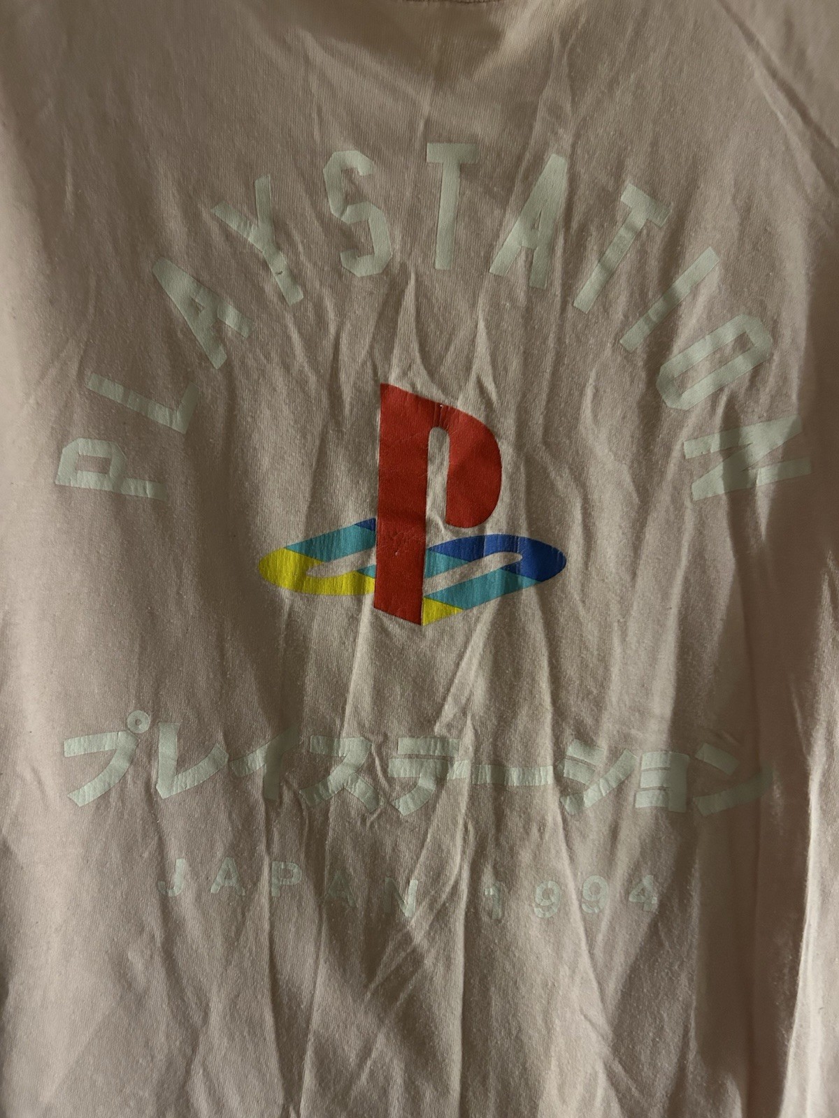 PlayStation Yellow Hoodie, Pink T-Shirt, Black Long Sleeve Shirt retro Bundle