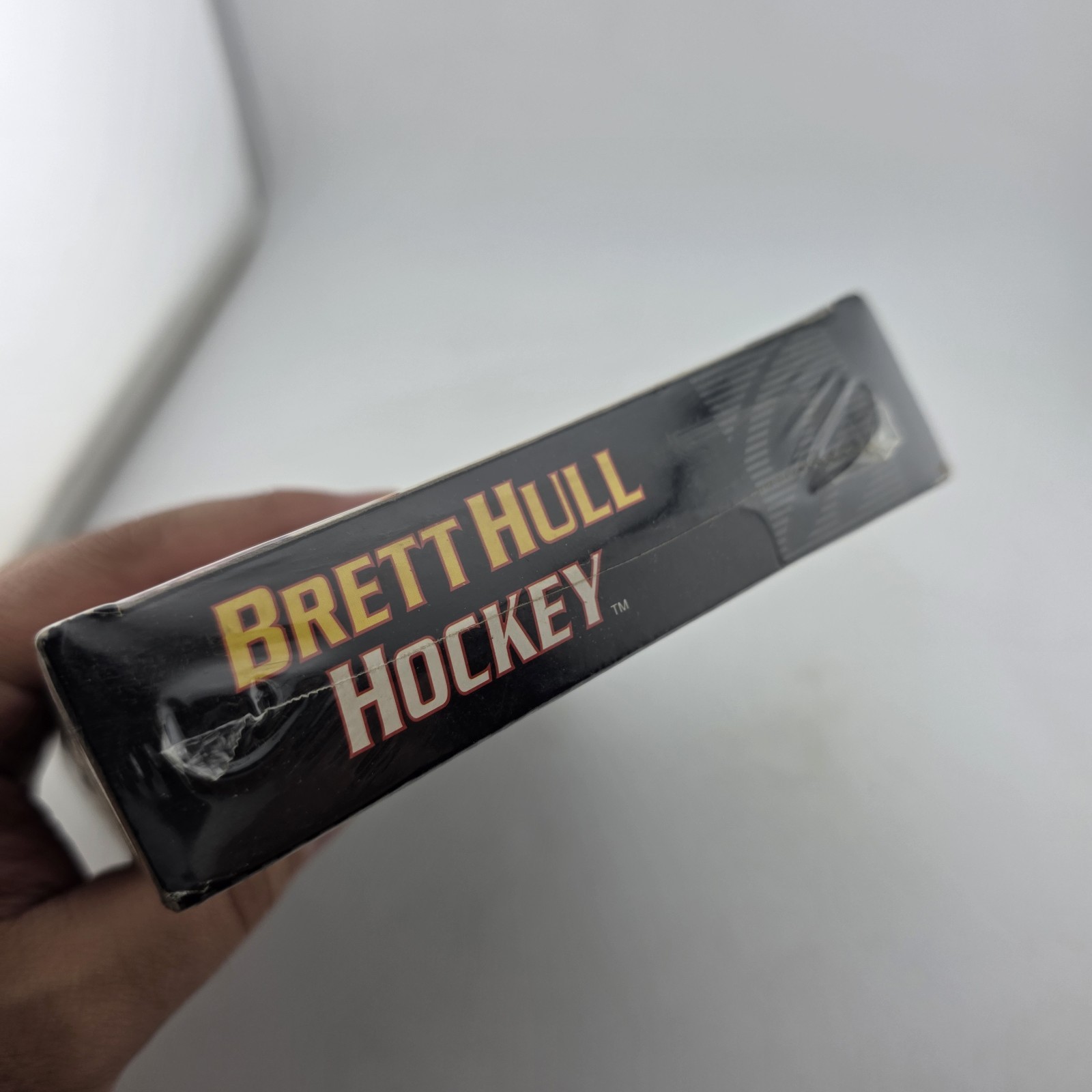 Brett Hull Hockey – Box With Reg Card – Super Nintendo SNES – Shrink (No Game)