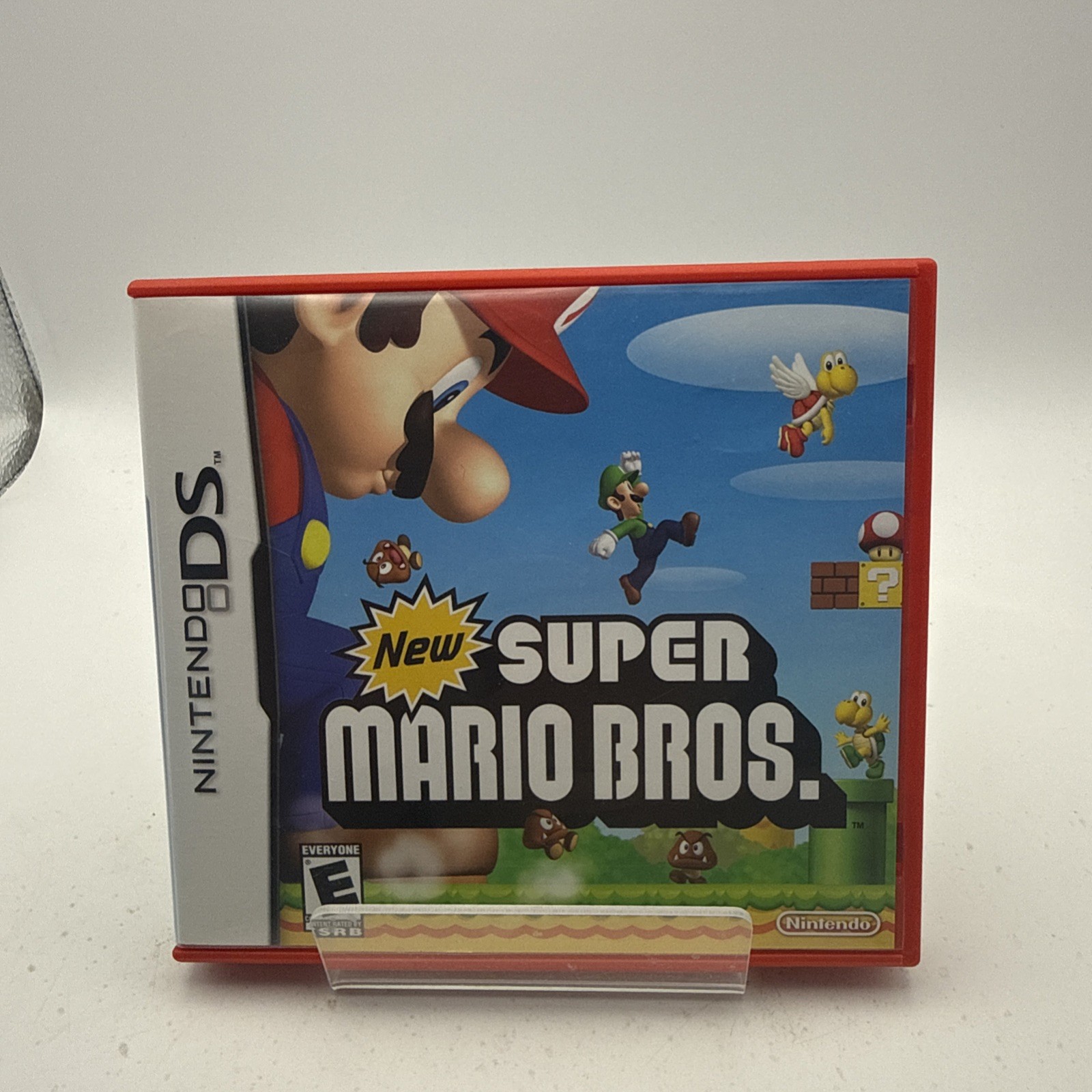 Super Mario Bros Nintendo DS Complete CIB w/ Manual & Inserts Tested Authentic