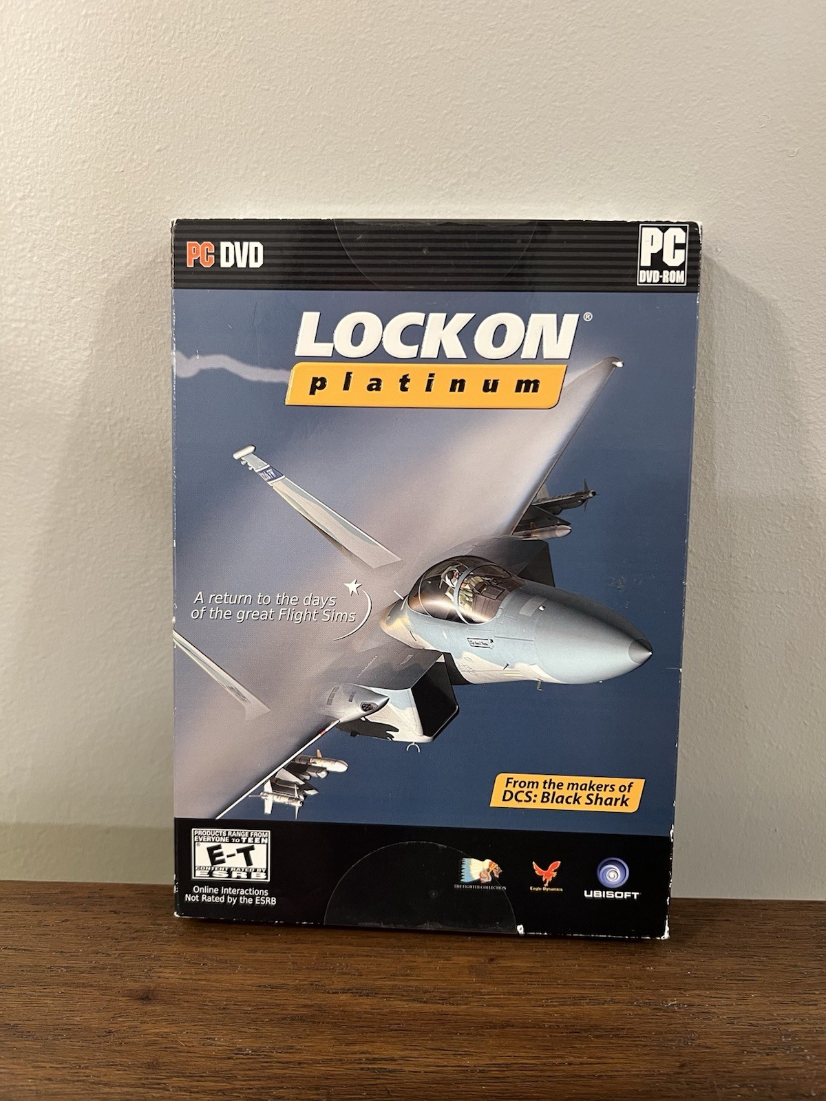 Lock On: Platinum (Windows / PC, 2010) Combat Jet Fighter Game NEW SEALED