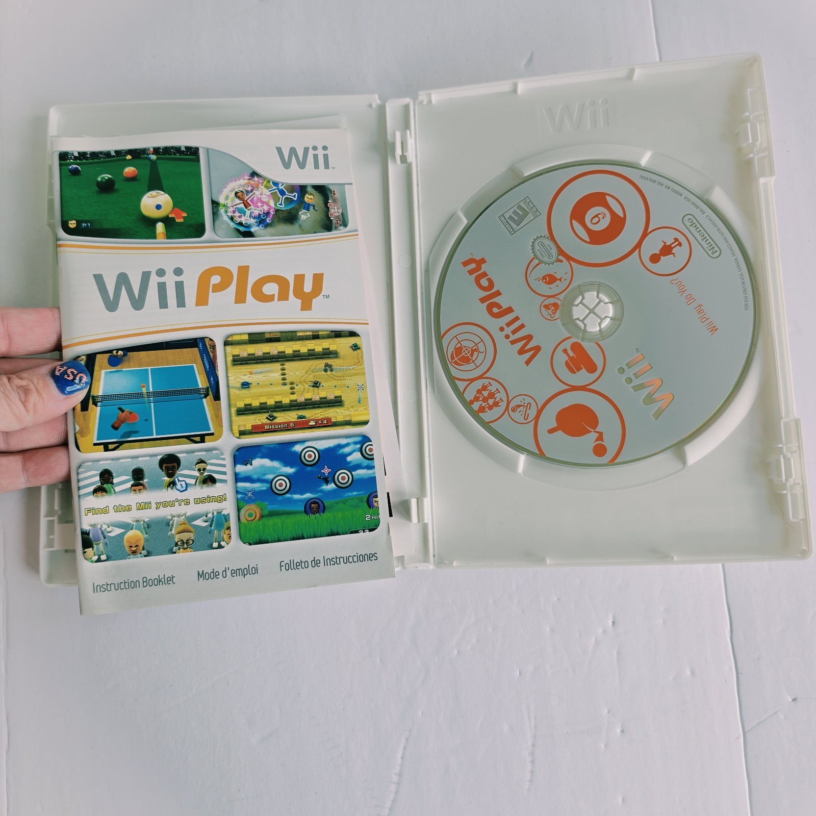 Nintendo Wii Play (Nintendo Wii) E NTSC-U/C Multiplayer Manual