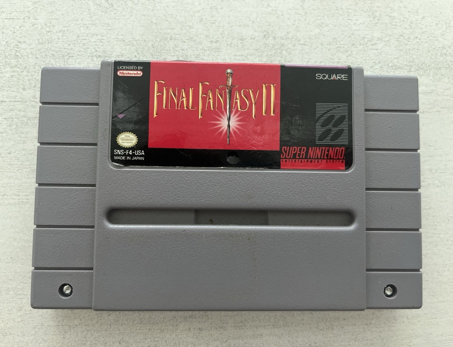 Final Fantasy II/2 IV/4 for Super Nintendo SNES Cart Only