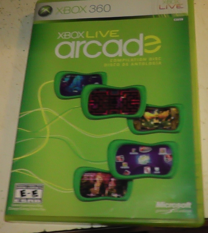 tested xbox 360 live arcade game working + box