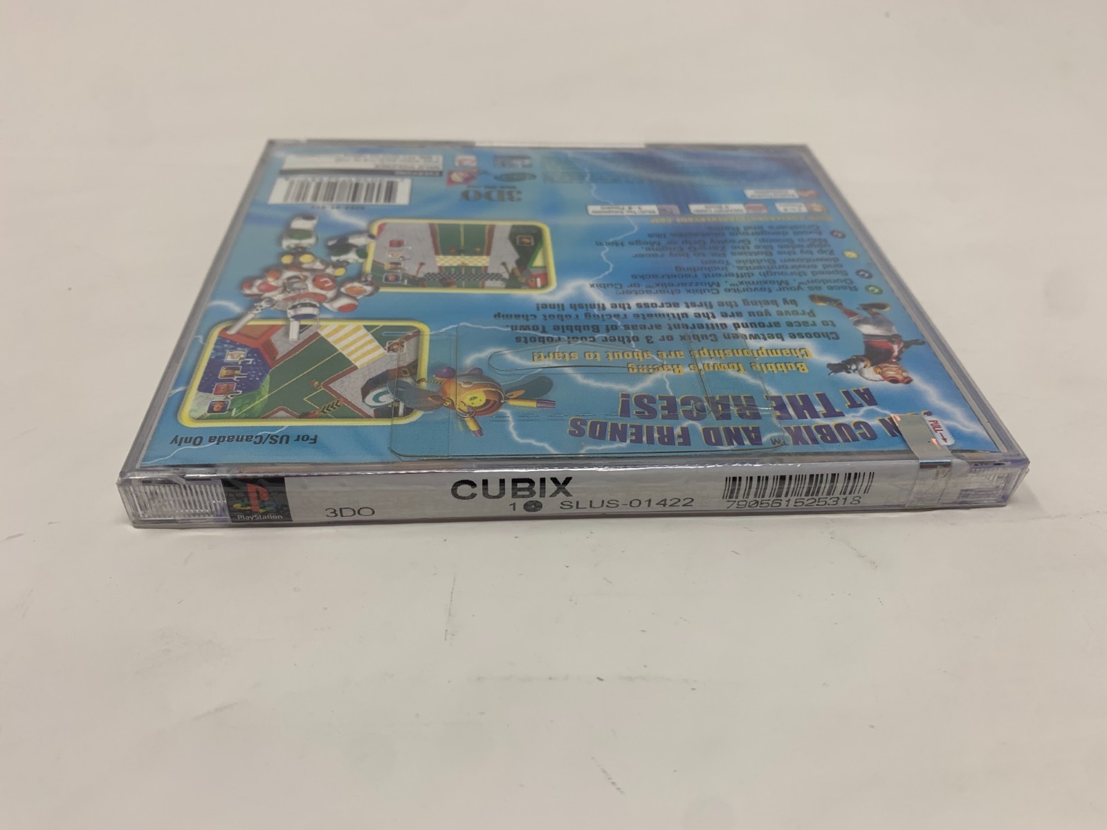 Cubix Robots for Everyone Race ‘N Robots – Playstation 1 (BRAND NEW)